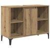 vidaXL Badkamermeubelset met plank 3 pcs Artisan Eiken Bewerkt hout