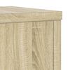 vidaXL Plantenstandaards 2 st 25x25x35 cm bewerkt hout sonoma eiken