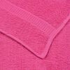 vidaXL Gastendoekjes FROGN 4 st 30x50 cm 360 g/m&sup2; roze
