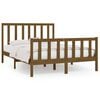 vidaXL Bedframe massief hout honingbruin 160x200 cm