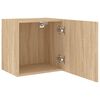 vidaXL Tv-wandmeubels 2 st 40,5x30x40 cm hout sonoma eikenkleurig