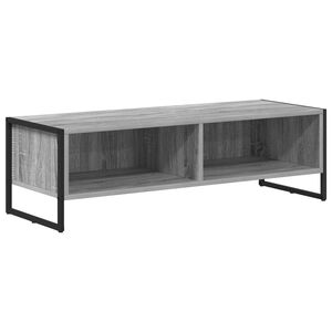 vidaXL TV-kast 100 x 36.5 x 30.5 cm Grijs Sonoma Bewerkt hout