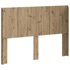 vidaXL Hoofdbord Artisanaal eiken Bewerkt hout