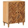 vidaXL Opslagkasten Bruin 60 x 33,5 x 75 cm Massief Mango Hout