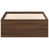 vidaXL Bedframe bruin eikenkleur 90x190 cm