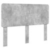 vidaXL Bedframe met hoofdeinde Beton Grijs 160 x 200 cm Bewerkt hout