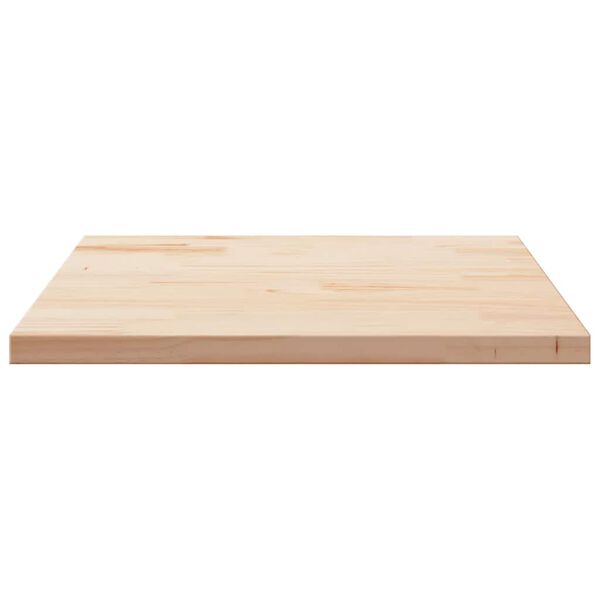 vidaXL Tafelblad vierkant 90x90x2,5 cm massief grenenhout