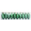 vidaXL Kerstdennenappeltje 40 pcs Groen