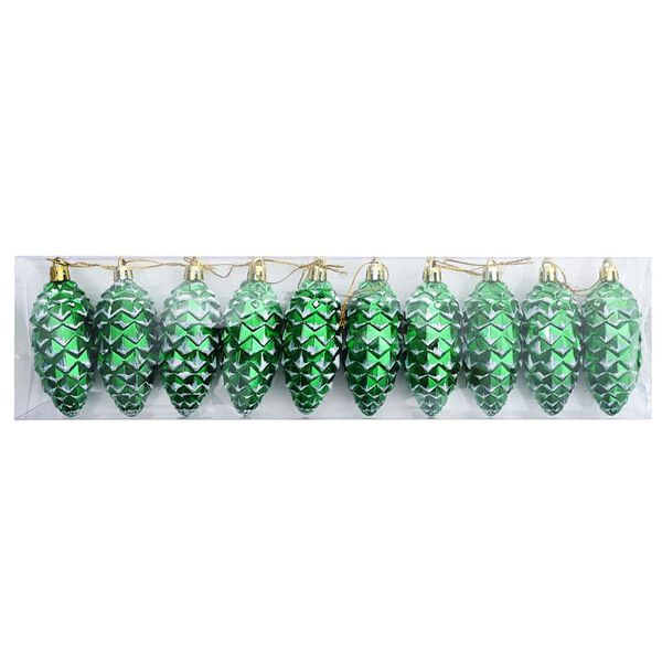 vidaXL Kerstdennenappeltje 40 pcs Groen