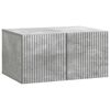 vidaXL Wandbeugel TV-kast Betongrijs 59,5 x 41 x 30 cm Bewerkt hout