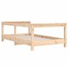 vidaXL Kinderbedframe 70x140 cm massief grenenhout
