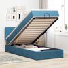 vidaXL Ottoman bed met matras 80x200cm fluweel donkerblauw