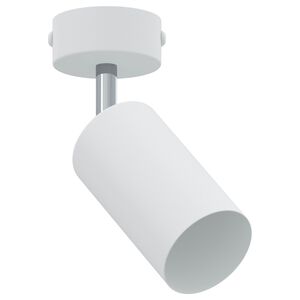 vidaXL Plafondspot Wit 6 x 6 x 16.5 cm Staal