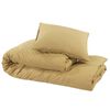vidaXL Dekbedovertrekset lichtgewicht 260x220 cm microvezel taupe