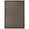 vidaXL Buitenkleed platgeweven 120x170 cm donkerbruin