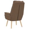 vidaXL Fauteuil Bruin 69 x 74 x 93 cm Sherpa Stof