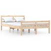 vidaXL Bedframe massief hout 150x200 cm