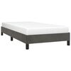 vidaXL Bedframe zonder matras 80x200 cm fluweel donkergrijs