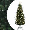 vidaXL Kunstkerstboom met Ballen 120 cm 150 LED's Warmwit PE en PVC