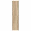 vidaXL Schoenenkast Sonoma Eiken 80 x 39 x 178 cm Bewerkt hout