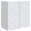 vidaXL Wandkast Wit 59 x 31 x 60 cm Bewerkt hout