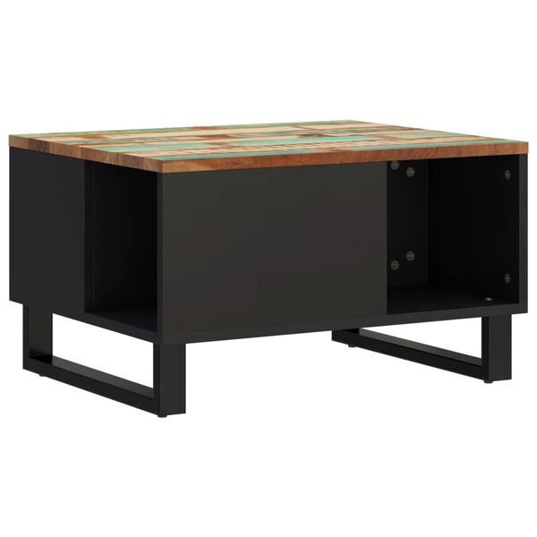 vidaXL Salontafel 60x50x35 cm massief gerecycled hout
