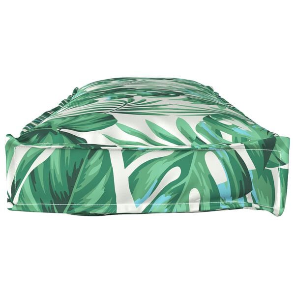 vidaXL Kussen Blad Bladpatroon 120 x 40 x 8 cm Oxford Stof