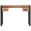vidaXL Bureau 110x50x76 cm massief hout