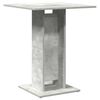 vidaXL Bistrotafel 60x60x75 cm bewerkt hout betongrijs