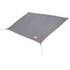vidaXL Waterdicht Zeil -persoons 240 x 460 cm Grijs en Oranje
