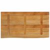 vidaXL Tafelblad met natuurlijke rand 110x60x3,8 cm massief mangohout