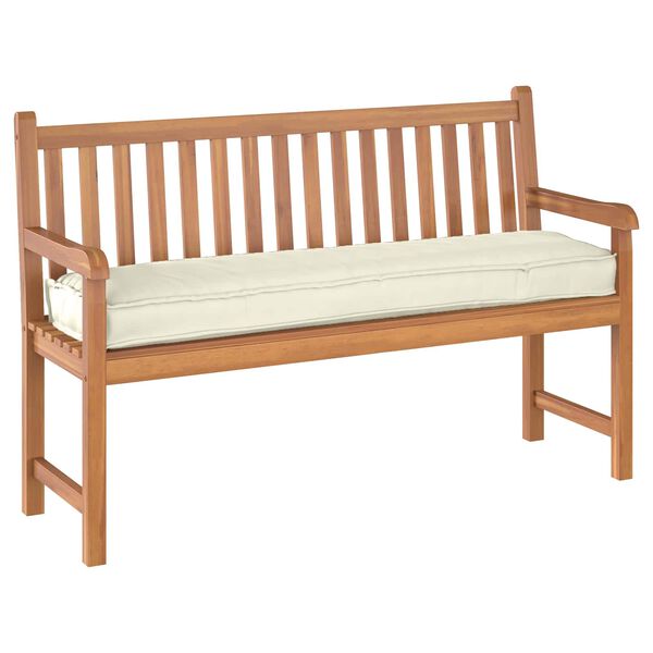 vidaXL Kussen Cr&egrave;me 150 x 40 x 8 cm Oxford Stof