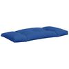 vidaXL Palletkussens 3 st stof blauw