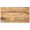 vidaXL Tafelblad rechthoekig 100x50x3,8 cm massief mangohout