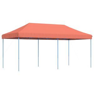 vidaXL Partytent 292 x 580 x 315 cm Terracotta Oxford Stof