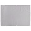 vidaXL Balkonscherm 700x120 cm PVC grijs