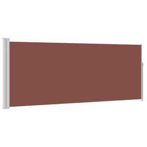 vidaXL Windscherm uittrekbaar 120x300 cm bruin