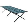 vidaXL Opvouwbaar Camping Bed Blad Bossen 210 x 80 x 46 cm Oxford stof