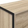vidaXL Dressoir met lade Sonoma 79 x 36 x 75.5 cm Bewerkt hout