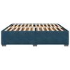 vidaXL Bedframe fluweel blauw 180x200 cm