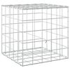 vidaXL Gabion met 5 mm Draad en 10x10 cm Gaas 50x50x50 cm