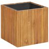 vidaXL Plantenbak verhoogd 43,5x43,5x44 cm massief acaciahout