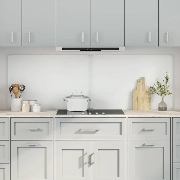 vidaXL Keuken Spatscherm 2 pcs Doorzichtig 90 x 60 cm gehard glas