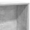 vidaXL Boekenkast 60x24x120 cm bewerkt hout betongrijs