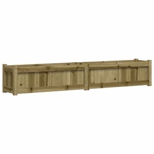vidaXL Plantenbak 180x31x31 cm ge&iuml;mpregneerd grenenhout