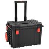 vidaXL Flightcase draagbaar 56,5x45,5x48 cm PP zwart