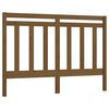 vidaXL Hoofdbord 126x4x100 cm massief grenenhout honingbruin