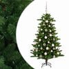 vidaXL Kunstkerstboom met Ballen 120 cm 150 LED's Warmwit
