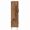 vidaXL Highboard Oud Hout 69,5 x 31 x 115 cm Geengineerd Hout en Glas