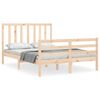 vidaXL Bedframe zonder matras massief grenenhout 120x200 cm